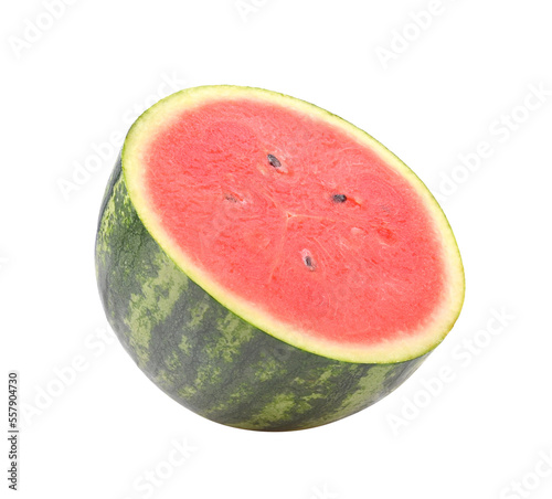 Watermelon on transparent png..