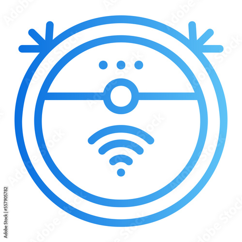 vaccum gradient icon