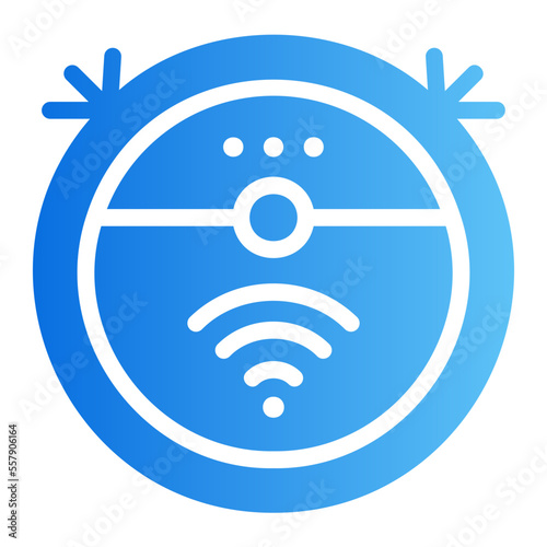 vaccum gradient icon