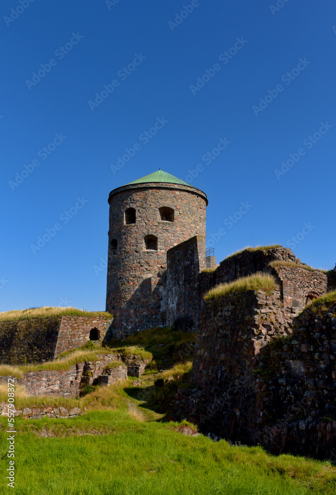 Bohus fortress - watchtower - III - Sweden
