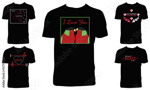Valentine's Day T Shirt Design Bundle 