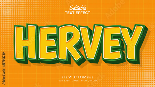 Australia Day Text effect editable premium with cartoon style