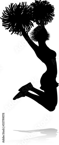 Cheerleader Silhouette