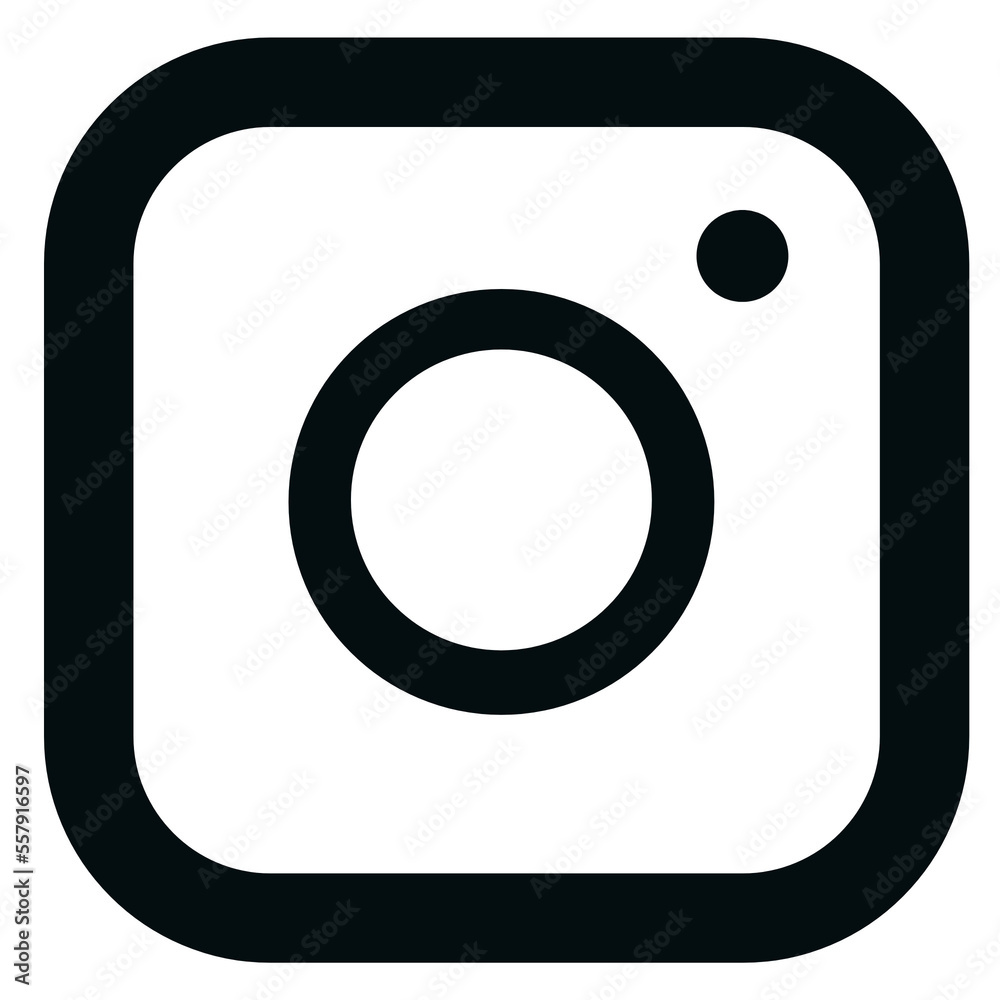 Instagram Icon png Stock Illustration | Adobe Stock