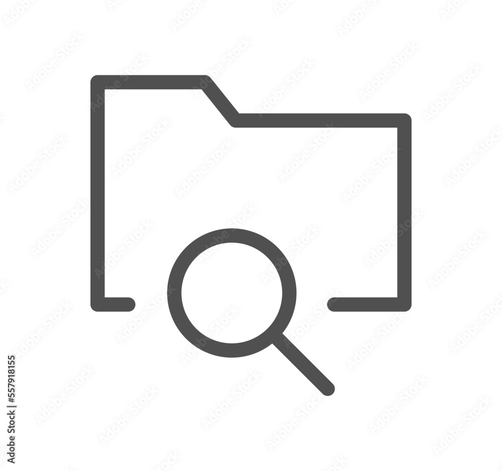 File and folder related icon outline and linear vector. File and folder related icon outline and linear vector.