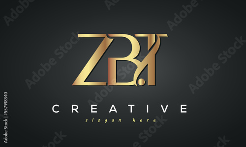 ZBT creative luxury logo design photo