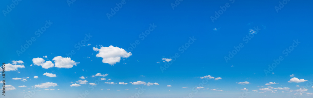 Blue Sky background with tiny Clouds. Panorama background Blue Sky background with tiny Clouds. Panorama background