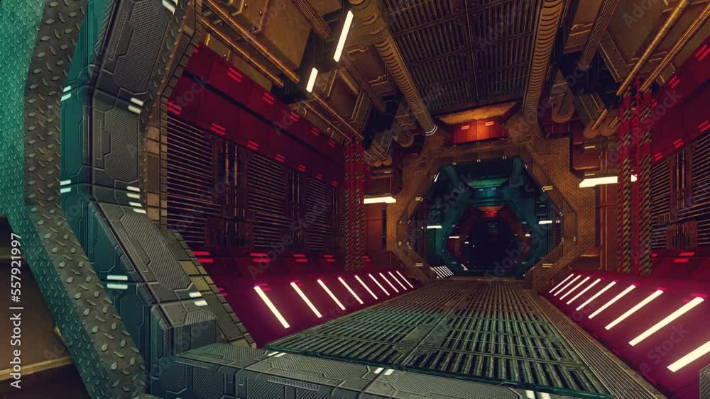 Spaceship hangar