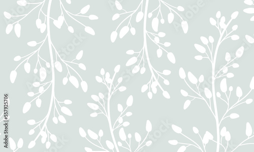 Delicate vector floral print for design, textiles, wrapping paper 
