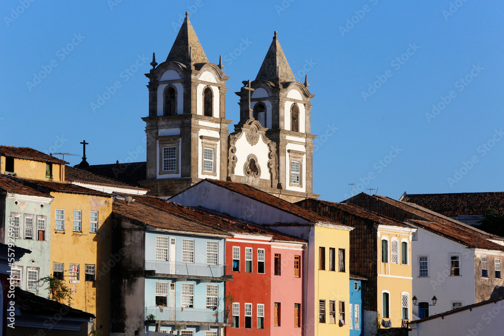 Pelourinho, the historical center of Salvador and a UNESCO World Heritage site