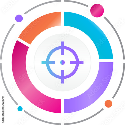 target gradient icon