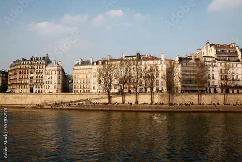 Ile Saint Louis and Seine river