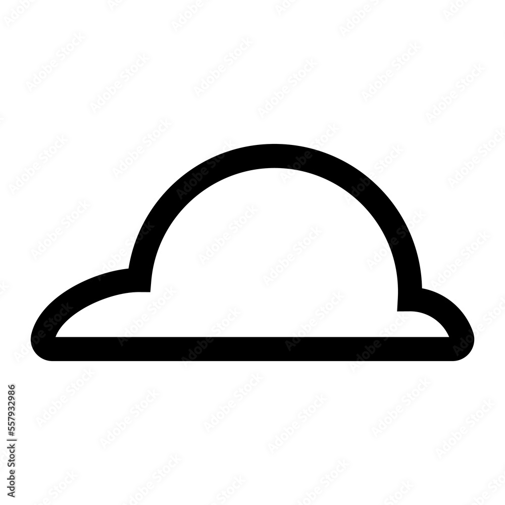 Cloudy icon line isolated on white background. Black flat thin icon on modern outline style. Linear symbol and editable stroke. Simple and pixel perfect stroke vector illustration. Cloudy icon line isolated on white background. Black flat thin icon on modern outline style. Linear symbol and editable stroke. Simple and pixel perfect stroke vector illustration.
