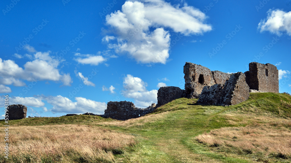 Historic Duffus Castle near Elgin, Moray