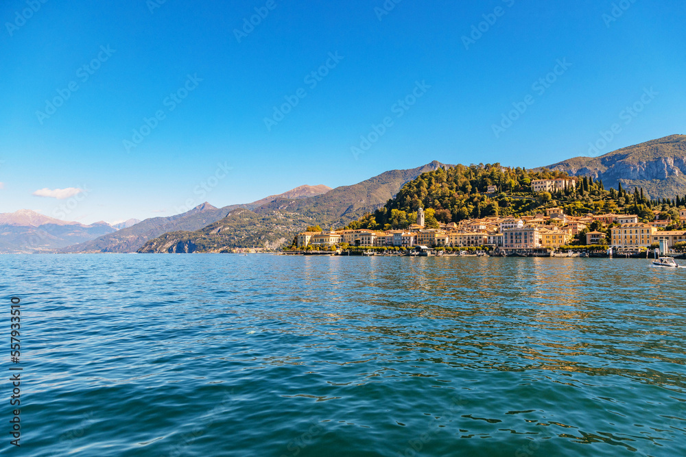 Fototapeta premium lake como, Italy
