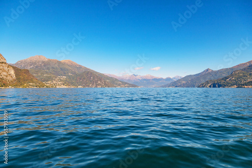 landscape with lake como, Italy