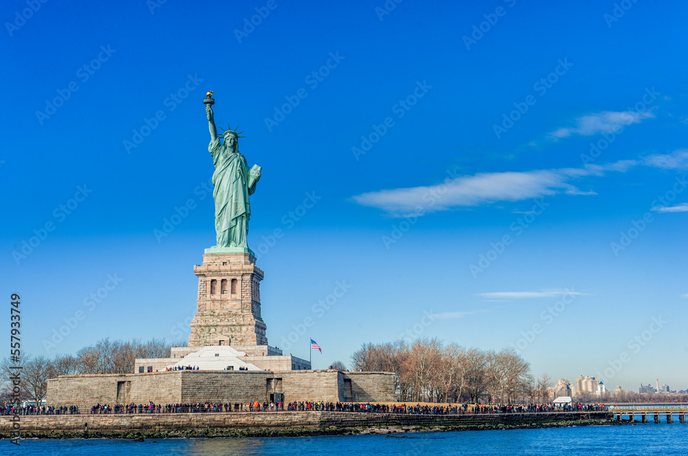 Fototapeta premium Statue of Liberty on Liberty Island. USA.