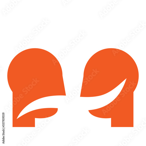 optimist talking to pessimist, dialog.
