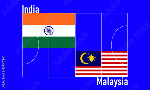 C2.  India vs  Malaysia Classification Group Match photo