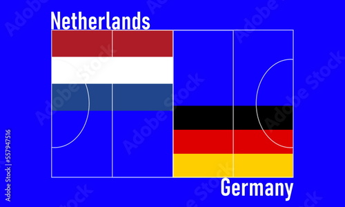  Netherlands vs. Germany Quarter Final Match photo