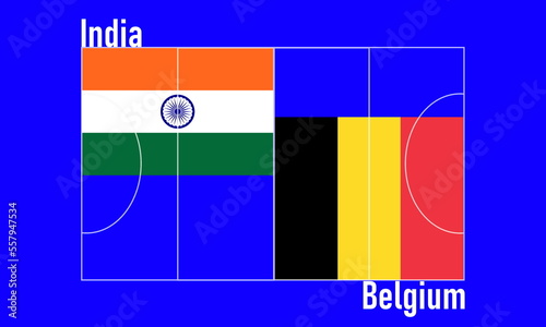  India vs. Belgium Quarter Final Match photo