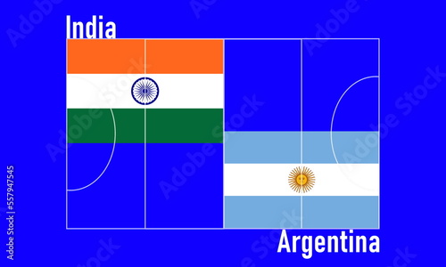  India vs. Argentina Quarter Final Match photo