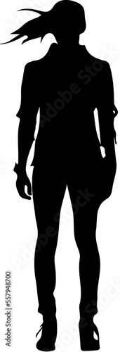 Human Silhouettes, diversity, sport , music, vector, shadow, concept 