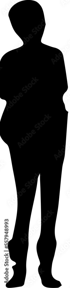 Human Silhouettes, diversity, sport , music, vector, shadow, concept 