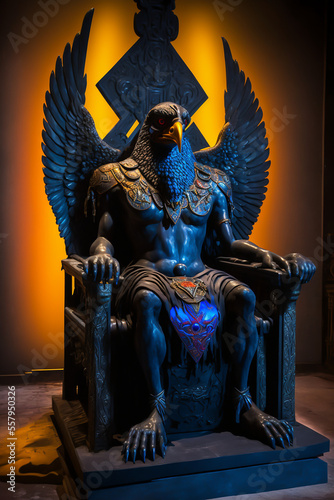 Horus God Statue