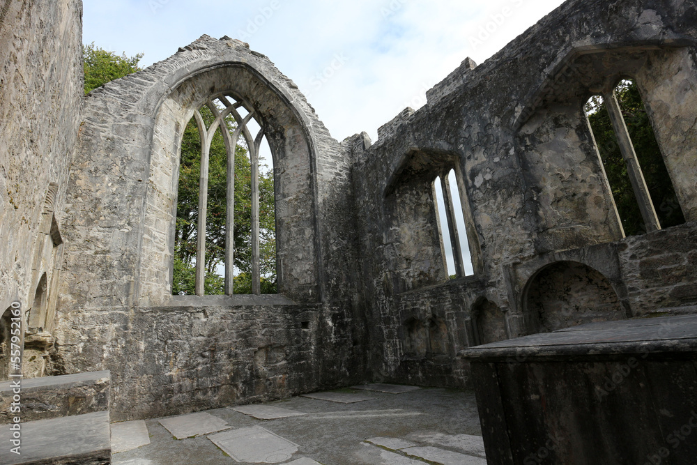 Muckross Abbey - Killarney National Park - Kerry - Ireland