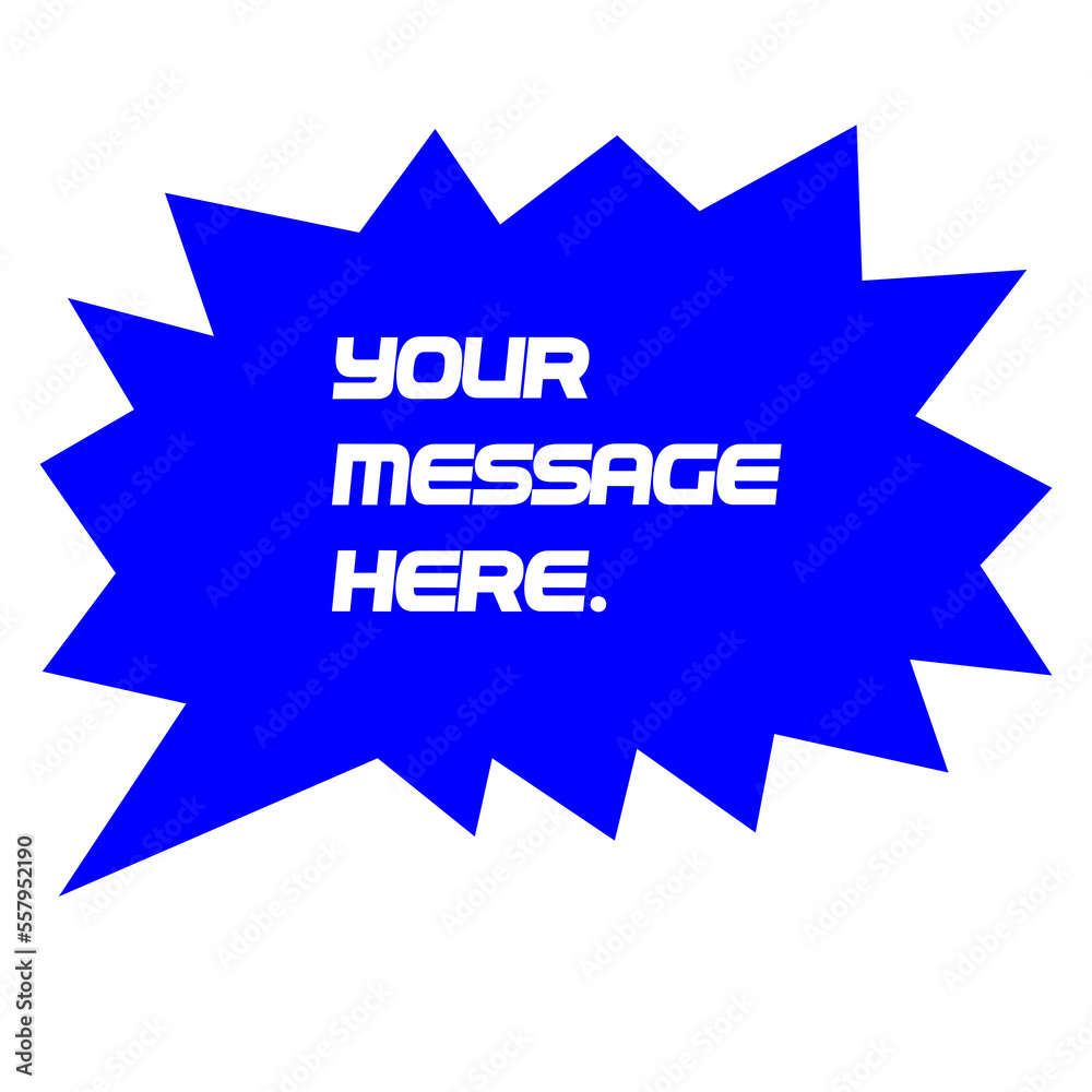 Speech bubble Design Concept on Transparent Background Speech bubble Design Concept on Transparent Background