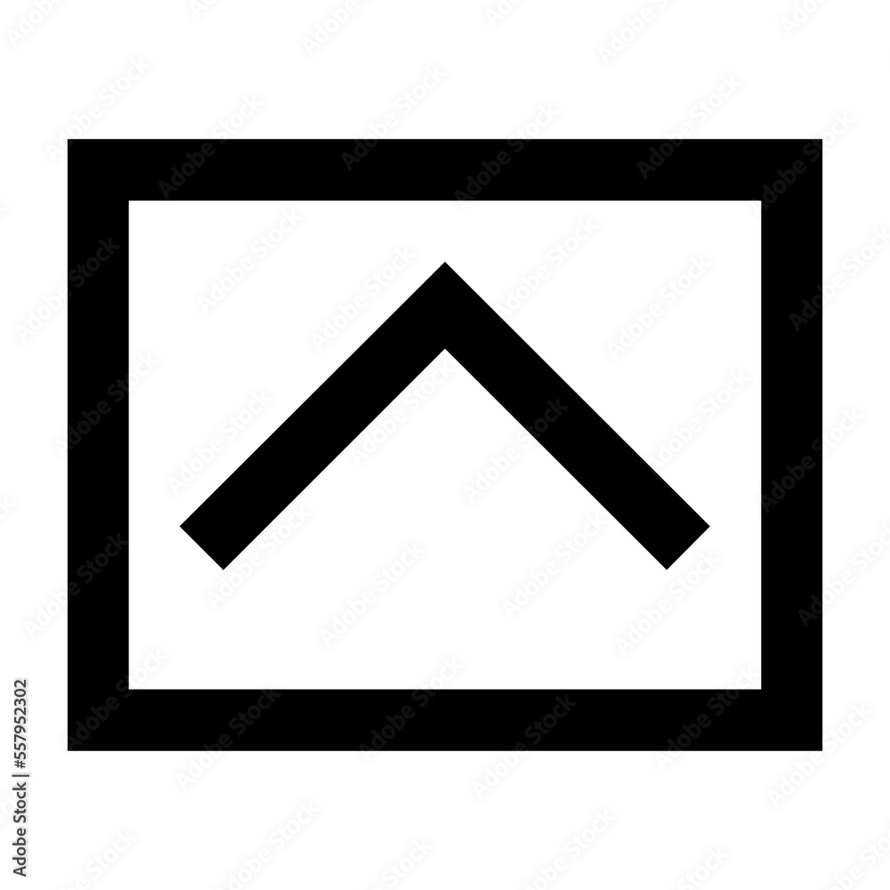 Flat Arrow icon on Transparent Background Flat Arrow icon on Transparent Background