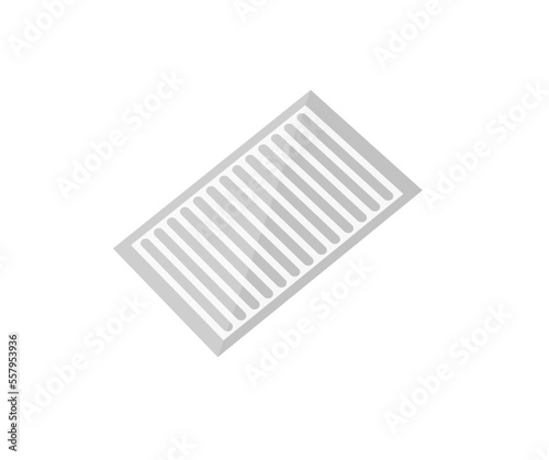 Clean cabin air filter for car, car air filter logo design. Replacing new filter. Concept of car care service maintenance vector design and illustration.
