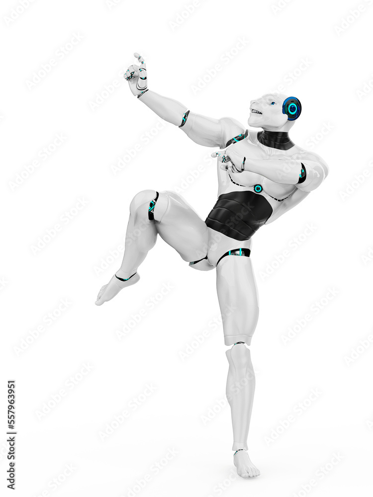 cyber tigerin kung fu pose cyber tigerin kung fu pose