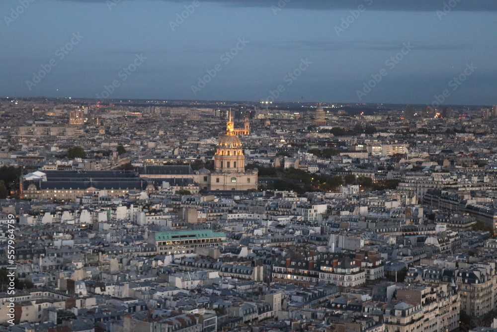 view from Eiffel tower 