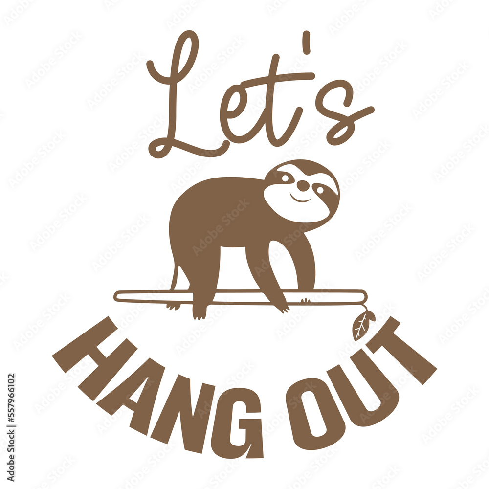 Obraz premium Let's hang out