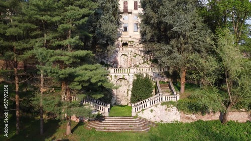 Villa Clerici, Ancient Building Along The Naviglio Grande photo