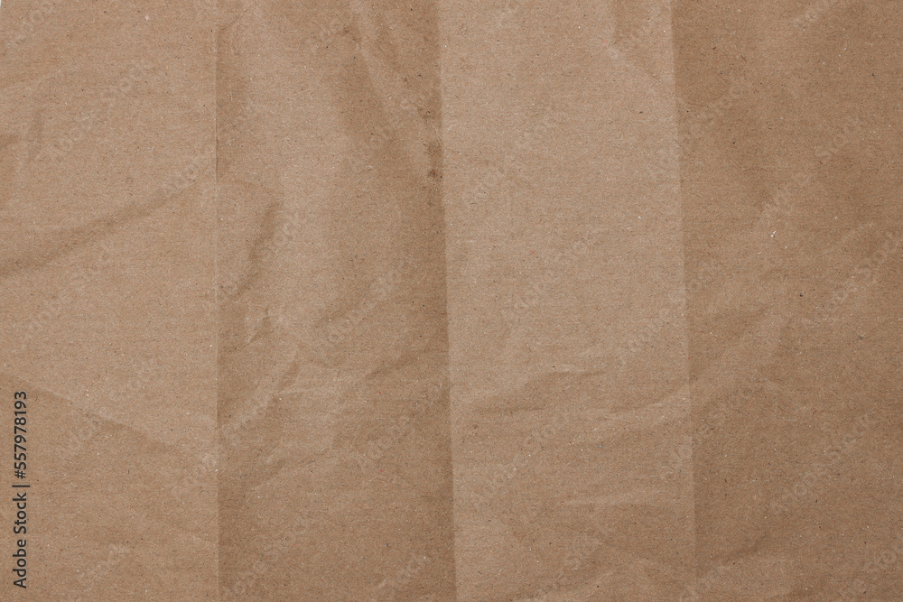 brown paper crumpled texture background