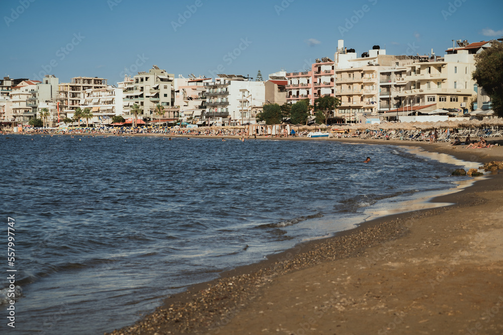 Chania, Greece, Nea Cora beach