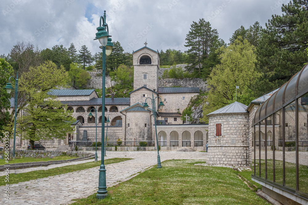 Monastery in Cetinje Montenegro