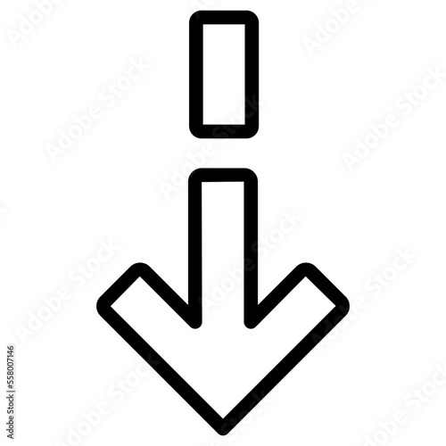down arrow icon