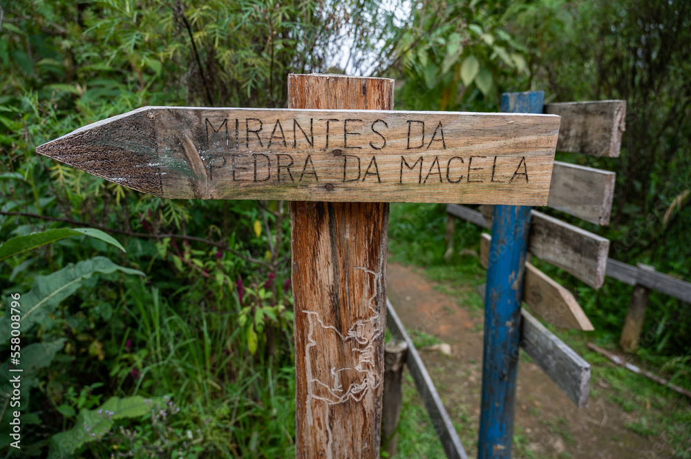 Serra da Bocaina National Park. Pedra da Macela site and several trails for travelers.