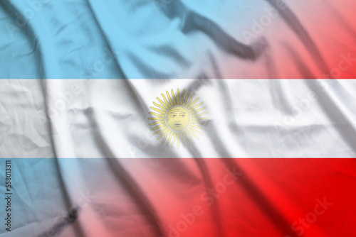 Argentina and Austria state flag international contract AUT ARG