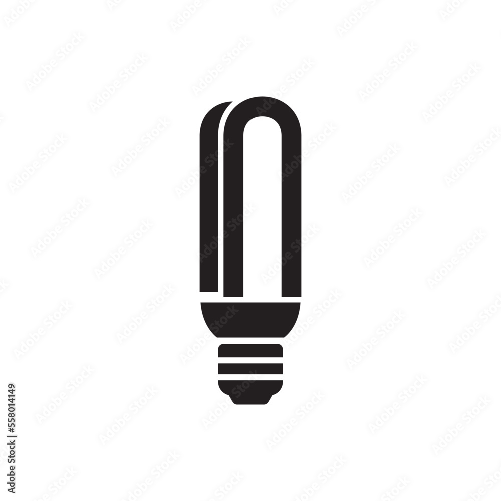Light bulb icon vector logo design template Light bulb icon vector logo design template