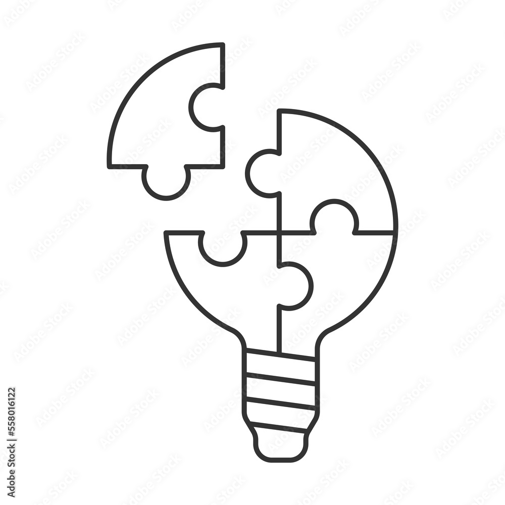 Problem solving vector icon. Line sign for mobile concept and web design. Symbol, logo illustration. Vector graphics Problem solving vector icon. Line sign for mobile concept and web design. Symbol, logo illustration. Vector graphics