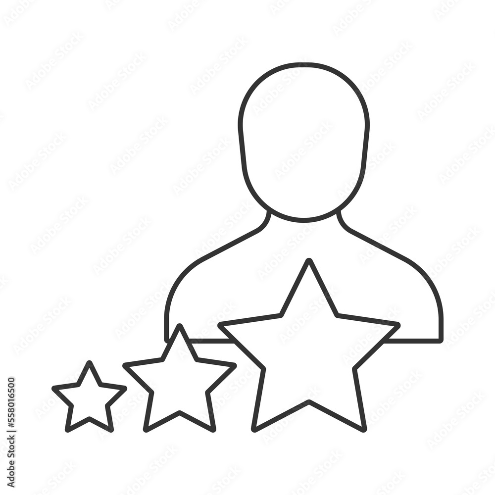 Personal development vector icon. Line sign for mobile concept and web design. Symbol, logo illustration. Vector graphics Personal development vector icon. Line sign for mobile concept and web design. Symbol, logo illustration. Vector graphics