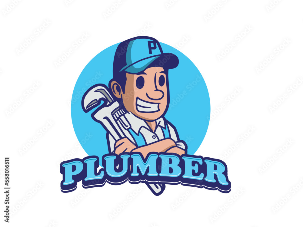 Set of Plumber Male Characters Repair Broken Technics Washing Machine, Sink, Heater and Heating Pipes. Plumbing Handyman Service, Call Master Fixing Home Appliances. Cartoon People Vector Illustration