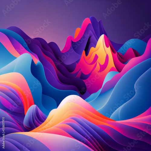 Swirling Shapes background