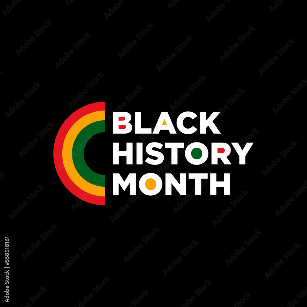 Black history month celebrate. vector illustration design graphic Template