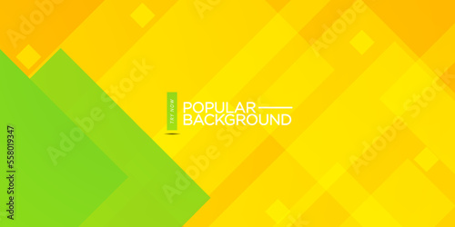Abstract yellow and green gradient combination illustration background with simple pattern. cool design.Eps10 vector
